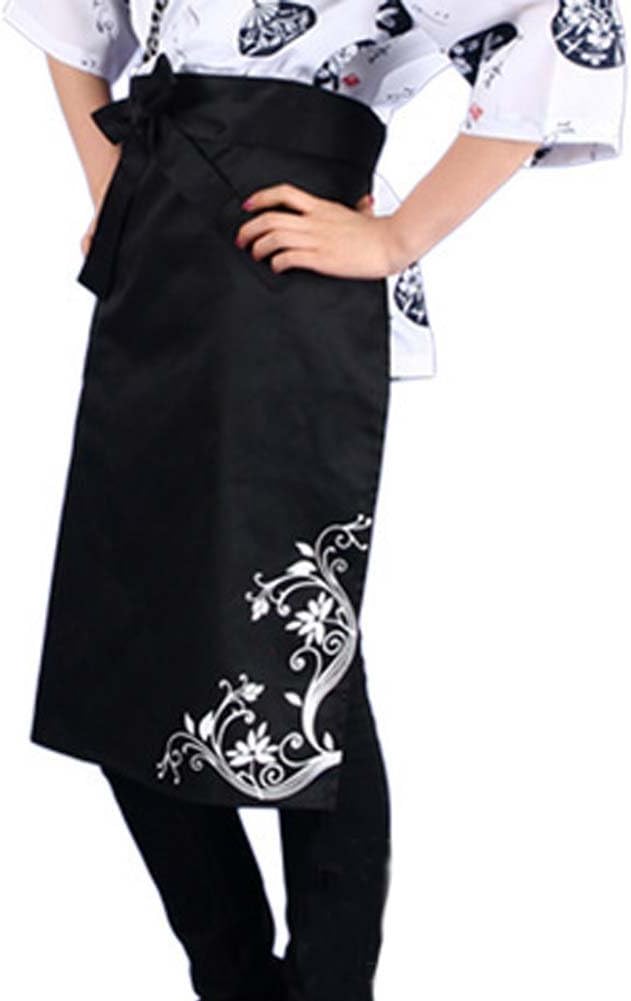 Korean Cuisine Japanese Sushi Aprons Chef Waist Apron Server Apron Restaurant Apron, 08