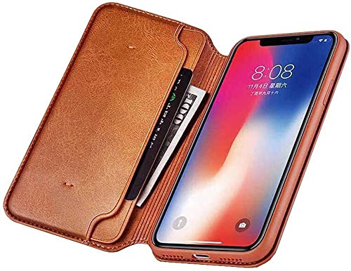 Étui cuir iPhone 11 Pro Max marron idéal pour vos déplacements - 2