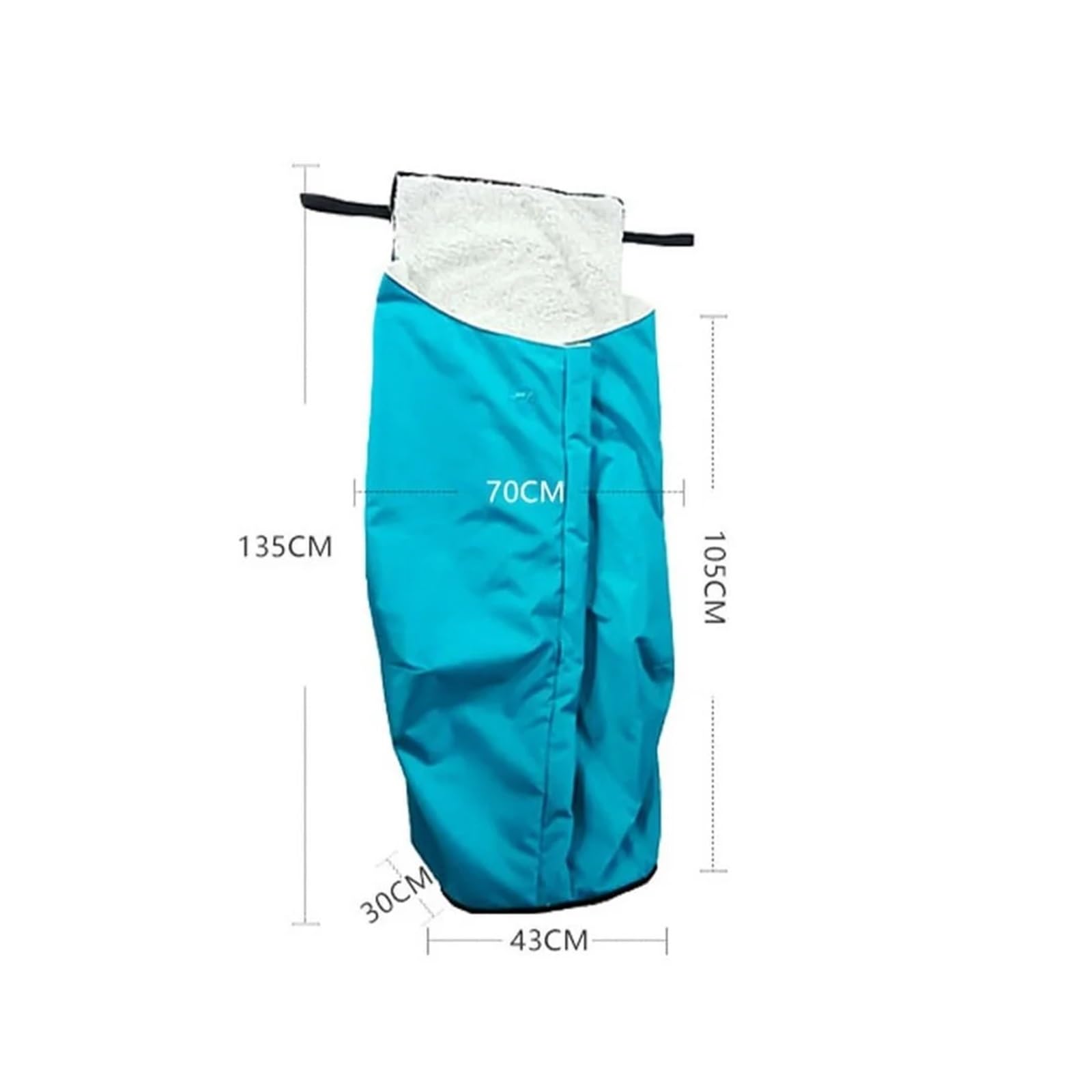Coperta per Sedia a Rotelle Coperta for gambe for sedia a rotelle | Copertura calda for aria condizionata for adulti Cosy Toes(Blue)