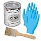 Zinkfarbe Bindulin Flüssig-Zink 250 ml Dose in Silber mit Pinsel