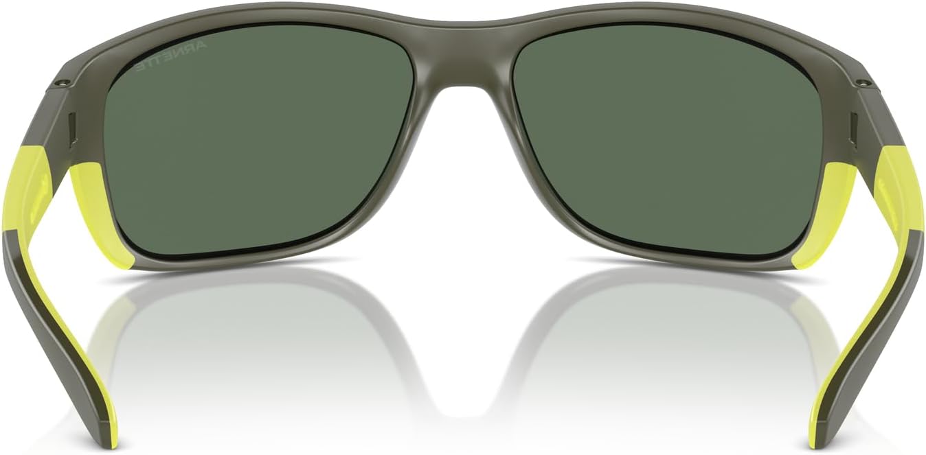 ARNETTE mens An 4337 Square Sunglasses