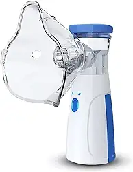 Mini Nebulizador Inalador Vaporizador Portátil Ultrassônico Silencioso Premium