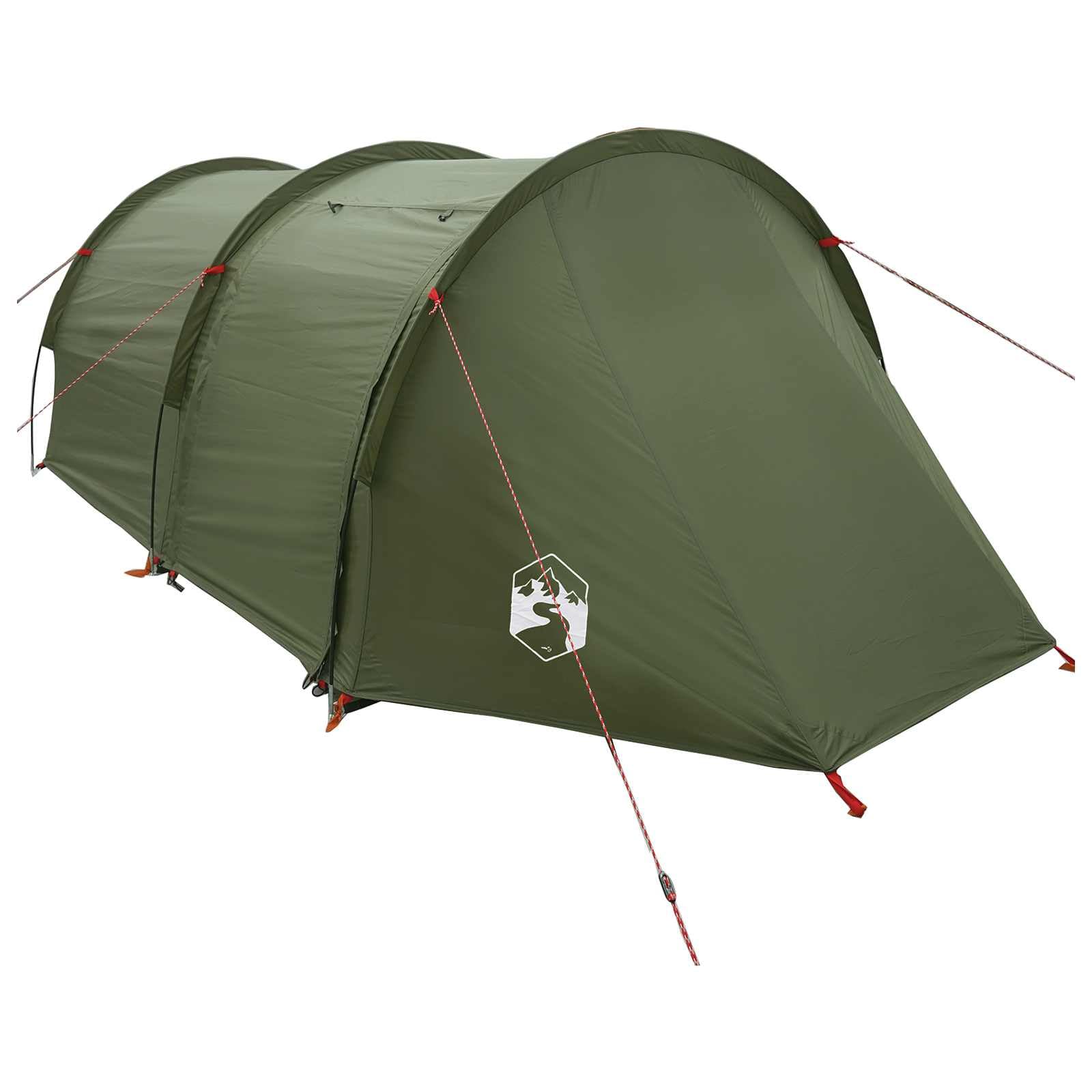 Namiot 410 x 175 x 105 cm oliwkowozielony poliester i stal