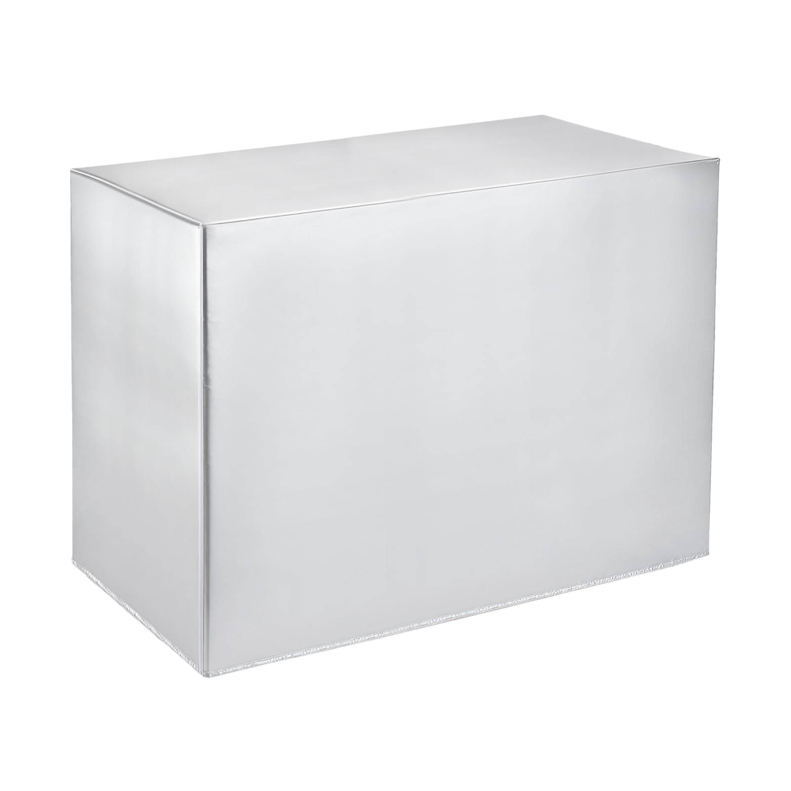 PATIKIL 96x40x70cm Air Conditioner Cover, Coated Polyester Waterproof Dustproof Outdoor AC Outside Unit Cover Condenser Protector for Outdoor AC Unit, Silver