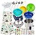 Ensemble de jouets de cuisine pour enfants 37PCS, jouets de jeu de rôle de chef avec chapeau de chef, tablier, ustensiles de cuisine, ensemble de casseroles et poêles, jouets de simulation de cuisine