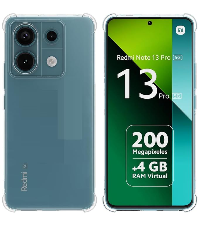 Newlike Case Perfect Fitting Hybrid Edge to Edge Bumper Side Protection Transparent Back Cover for Redmi Note 13 Pro 5G (B0CSKCG7Q5) Amazon Price History, Amazon Price Tracker