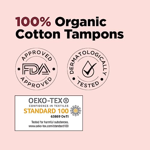 Image of PEESAFE 100% Organic Cotton Tampons (Pack Of 16, Regular) | For Light To Medium Flow | Comfortable & Stain-Free Experience | Fda Approved