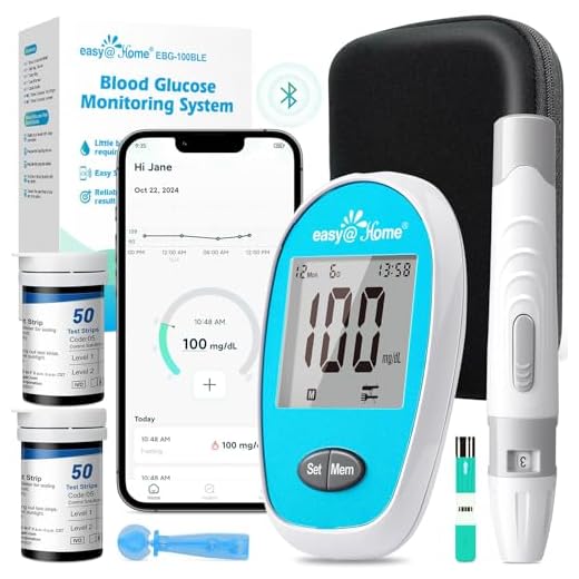 Wireless Blood Sugar Monitor Kit with App