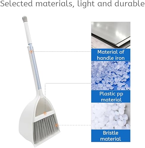 Miniatura 5 de Juego de escoba para niños pequeños, juego de limpieza de escoba para niños, juego de escoba pequeña y recogedor, juego de escoba y juego de