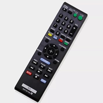 Replacement Remote Control RMT-B119A for Sony BDPBX59 BDPS390 BDPS390WM BDPS590 BDPS590WM BDP-BX18 BDP-S185