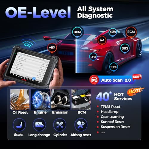 Autel MaxiSYS MS906 PRO Scanner, 2026 MS906PRO Same as MS906MAX, V2.0 Upgraded of MS908S Elite 2 MS906BT MP900BT, DoIP CAN FD, 36+ Service, Bidirectional 3000+ Active Test, VAG Guided - Image 7