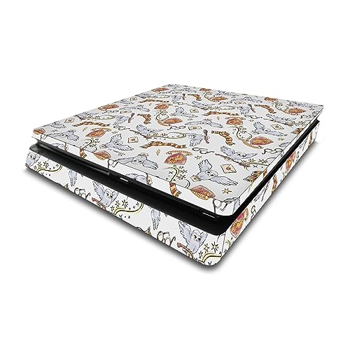 Autocollant Harry Potter PS4 Slim skin vinyle console de jeux vidéo Hedwig Owl