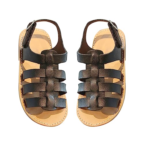 Big Kids Sandals Kids Girls Strappy Sandal Open Toe Casual PU Leather Sandal Slip On Princess Girls Jelly Sandals2