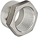 Stainless Steel 304 Cast Pipe Fitting, Hex Bushing, Class 150, 1-1/4 "NPT Male X 3/8" NPT Female