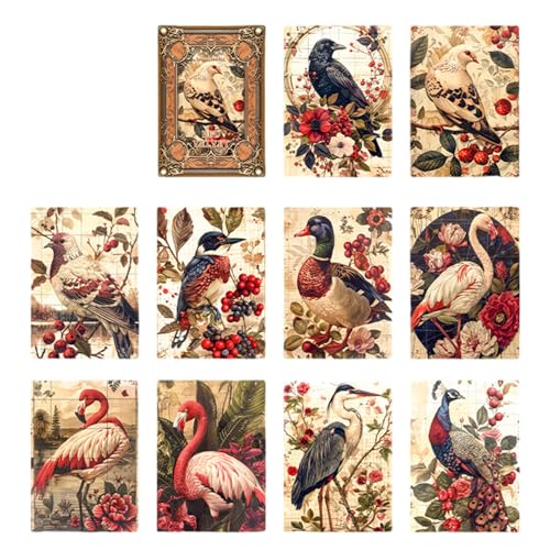 30シートレトロクラフトペーパーパックアンティークバックグラウンドデコレーションペーパースクラップブッキング用品ジャーナルアルバムレトロ装飾ステッカー