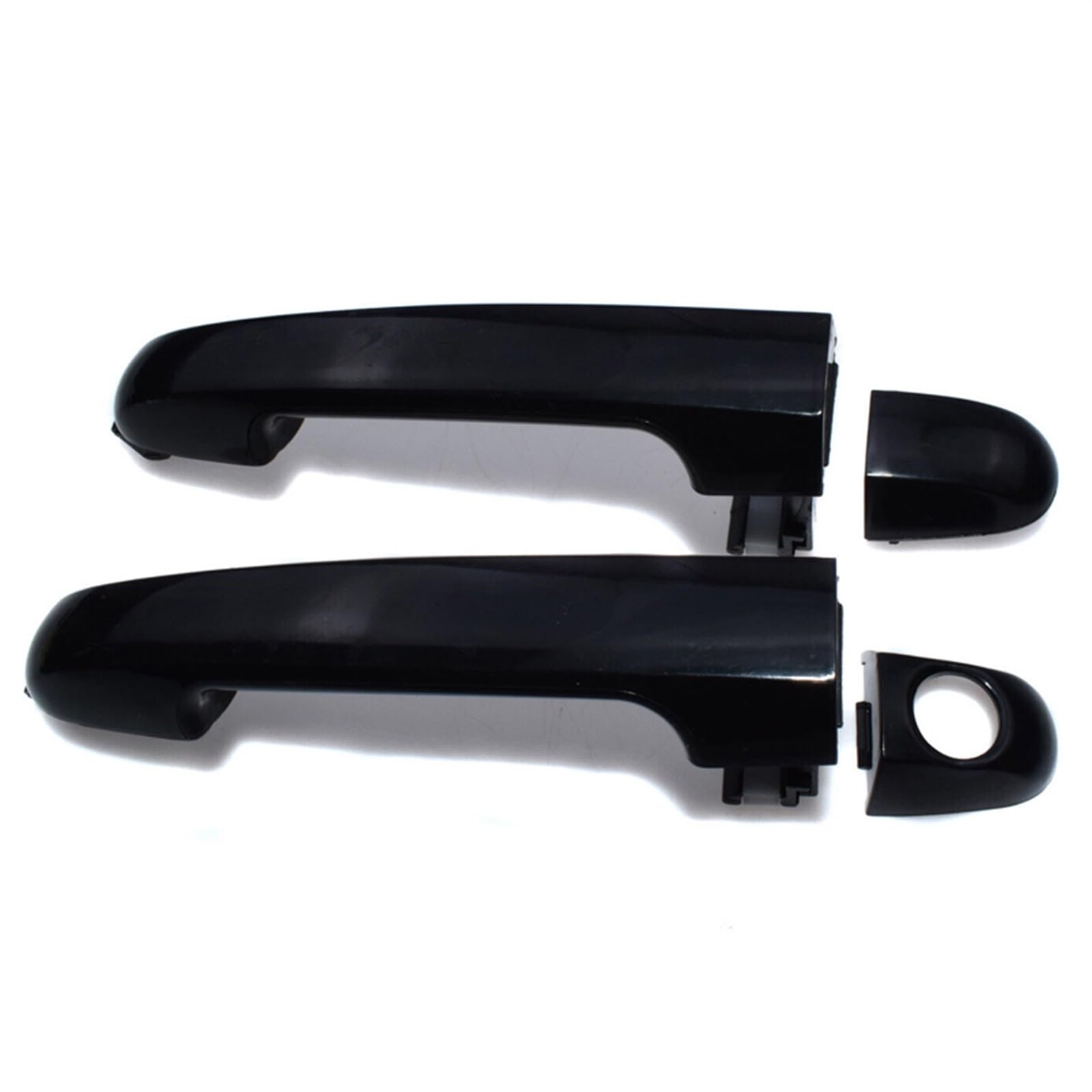 Lzbzhb One Color Car Exterior Outsidedoor Handle For Hyundai For Elantra For Gls For Sport For Touring 82651-2H000 82661-2H000 Black Car Exterior Front Left Right Door Handle Plastic