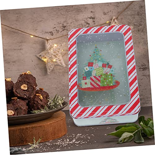 Minkissy 10 Pack Christmas Tin Box Set - Festive Bakery Containers for Treats, Sweets, and Stocking Stuffers - Image 7