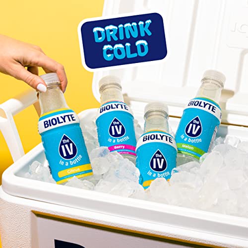 Biolyte Electrolyte Drink - Iv In A Bottle Electrolyte Drink For Rapid Hydration - Variety Pack, 12-Pack #TOP4
