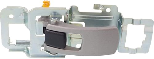 Miniatura 2 de KarParts360 Manija de puerta interior para Chevy Equinox 2005 2006 2007 lado del conductor delantero beige  con botón de bloqueo de puerta  Recorte