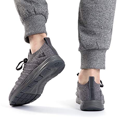 Image of PEAK Mens Lightweight Walking Shoes Comfortable Slip On Sports Sneakers for Tennis, Gym, Running, Casual Workout