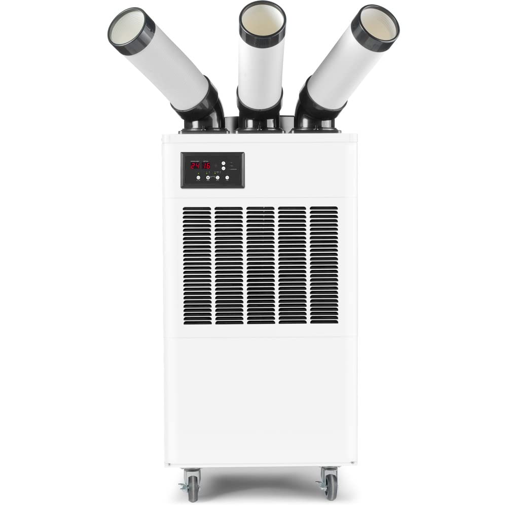 TROTEC Spotcool Climatiseur PT 5300 SP refroidissement de 5,3 kW et un volume d'air pouvant atteindre 800 m³/h