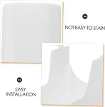 Range Hood Light Cover Shield Replacement for Kitchen Vent Hood Lamp Shade White Panel