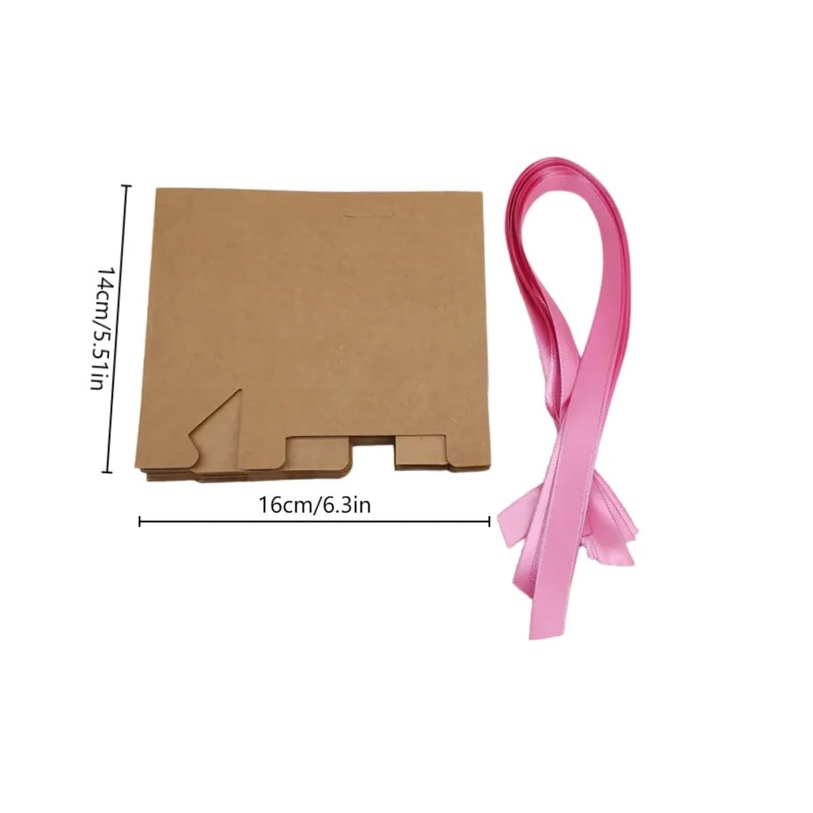 Sacchetti regalo vuoti in carta Kraft da 24 pezzi