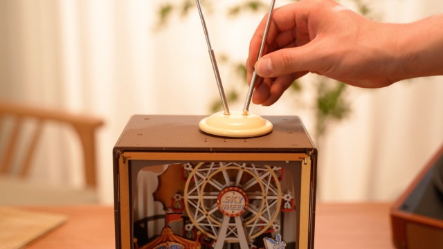 Amazon.com: ROBOTIME Wooden Music Box 3D Wooden Puzzles for Adults
