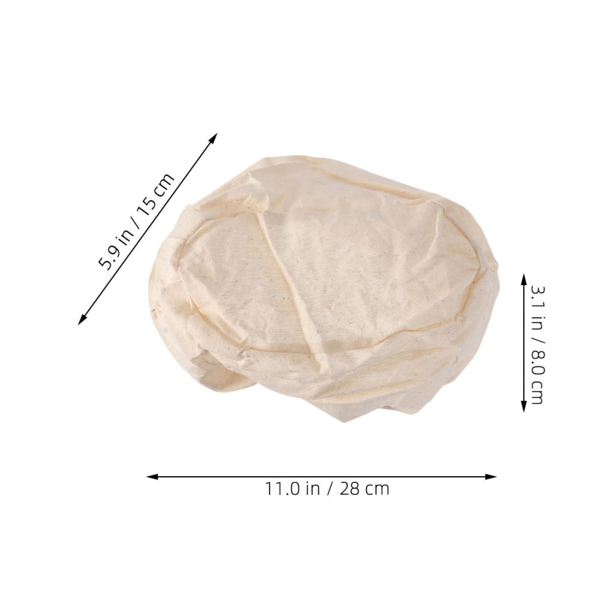 Amosfun Juego De 20 Cestas Para Prueba De Pan Cestas Para Utensilios De Cocina Cubierta Para Cesta De Pan Revestimiento Para Hacer Repostería Dispositivo Para Hornear Revestimiento