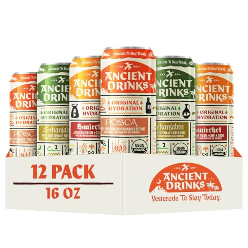 Ancient Drinks Apple Cider Vinegar Probiotic Hydration