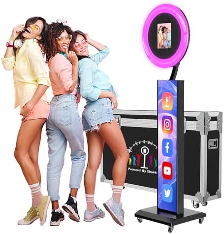 JIYANG Portable Photo Booth Compatible with Any Ipad,Photo Booth ...