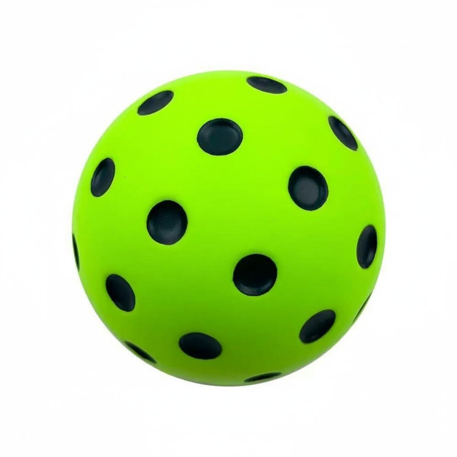 Indoor Outdoor Use Silent Pickleball High Rebound No-Noise Pickleball Long-Lasting Quiet Practice Ball Wall Safe for Beginners, Kids, Green-image-12