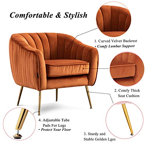 Sillón Tubular Moderno Plegable Caramelo miniatura 5