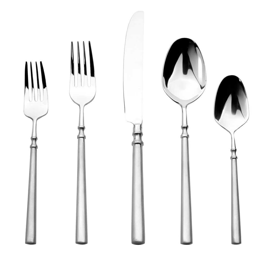 Godinger 20‑Piece Stainless Steel Silverware Set, Flatware Utensil Set for 4, Atlas, Silver Matte, 18/0 — Amazon image 27