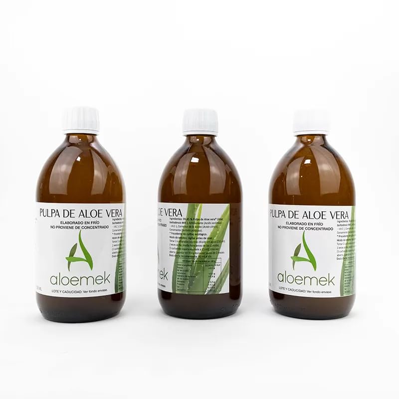 Pack 3 ud. Pulpa aloe vera 1litro