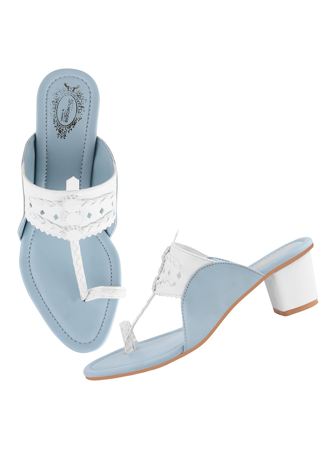 Shoetopia Womens KH-4433 Blue Heeled Sandal-7 Kids UK (KH-4433-Blue)-EU40 (B0D8QB85G8) Amazon Price History, Amazon Price Tracker