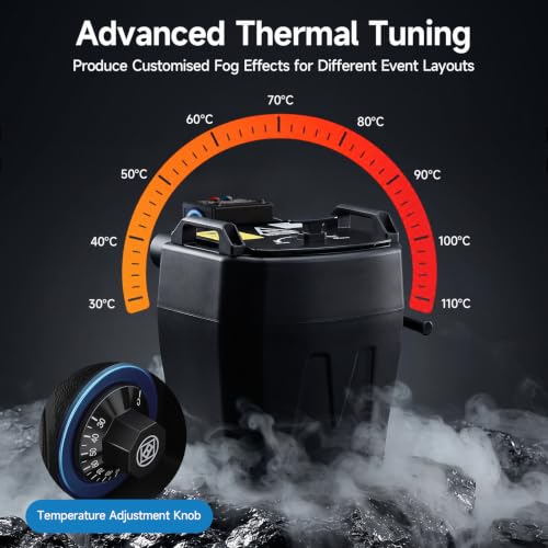 Máquina de Niebla Humo Seco Profesional 3500W Control Ajustable miniatura 6