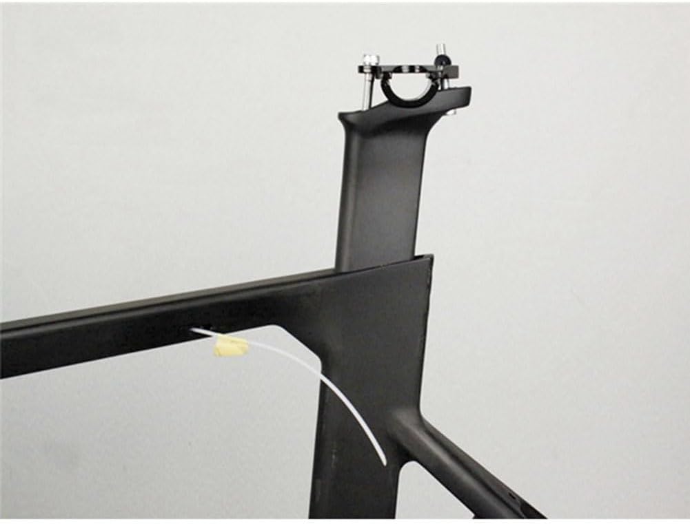 TUJISEK 700C Road Bikes Frame Carbon Fibre Frameset with Fork + Headset 43/46/48/51/54/57CM Frame Ultra Light V Brake QR 130MM Semi Internal Routing
