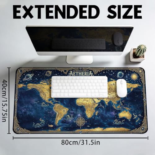 Sous-main de bureau combiné ciel étoilé pour ordinateur portable - 2