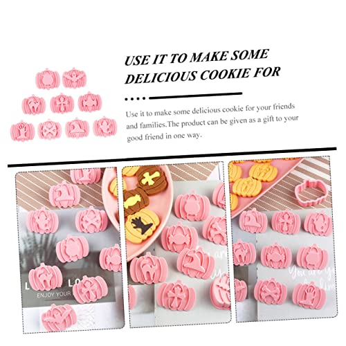 Cabilock Kürbis-plätzchenform Fondant-rahmen Softies Mehrzweck-gebäckform Backwerkzeuge Für Halloween-dekoration
