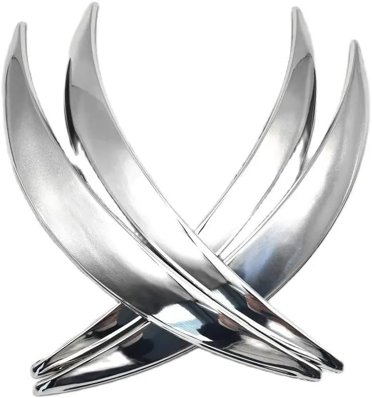 4pcs Chrome Car Wheel Eyebrow Arch Trim Lip Fender Flares Protector