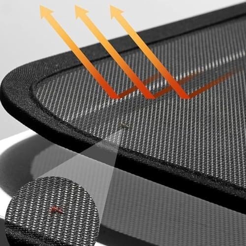Parasole Auto Tendine parasole laterali Per Subaru Per Forester 2013-2018, protezione UV e privacy, accessori traspiranti Tendine Parasole(C)