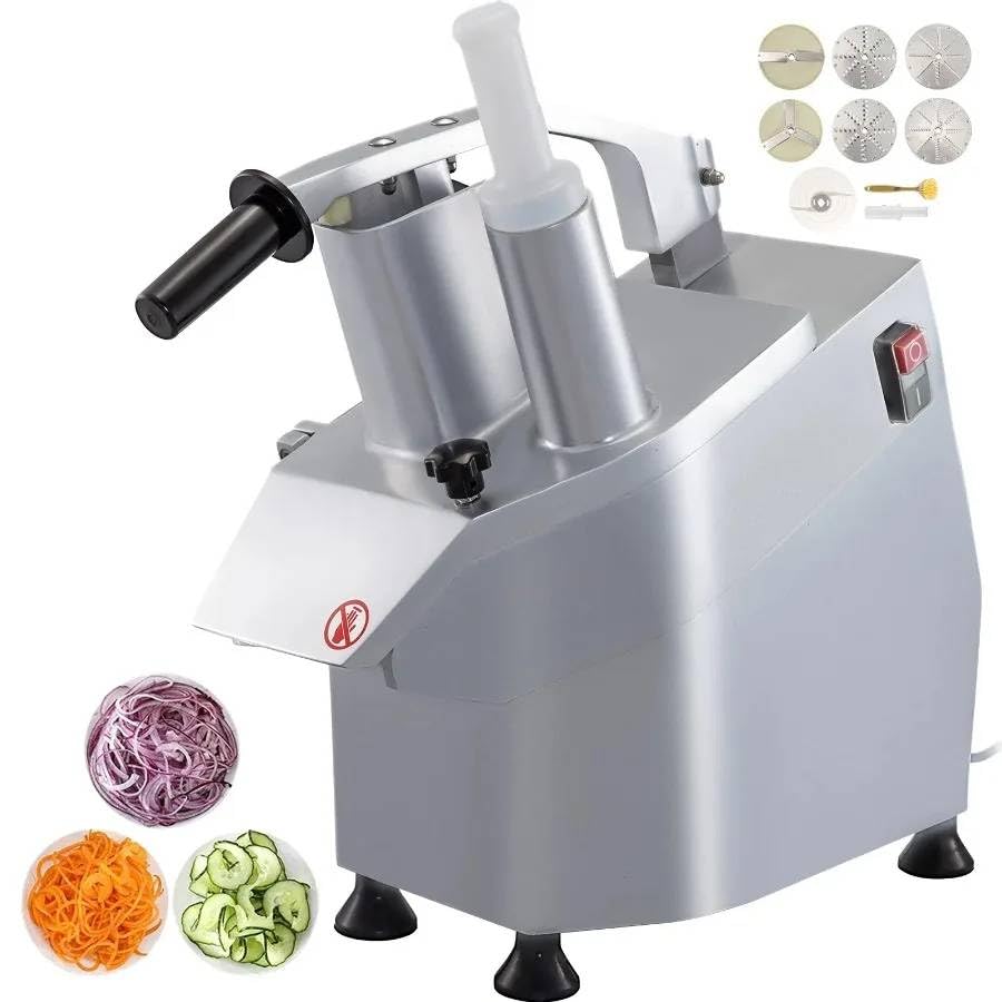 Powerful 550 Watt Food Processor With Dual Feeding Holes - High-Speed Electric Vegetable Slicer For Efficient Food Prep-image-45