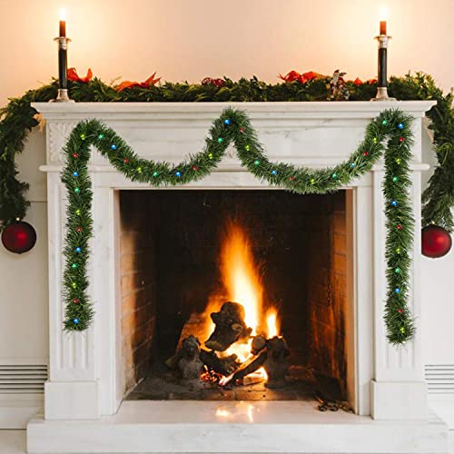Ccinee DK085S3P1 33 Feet Pre-Lit Christmas Garland thumb #4