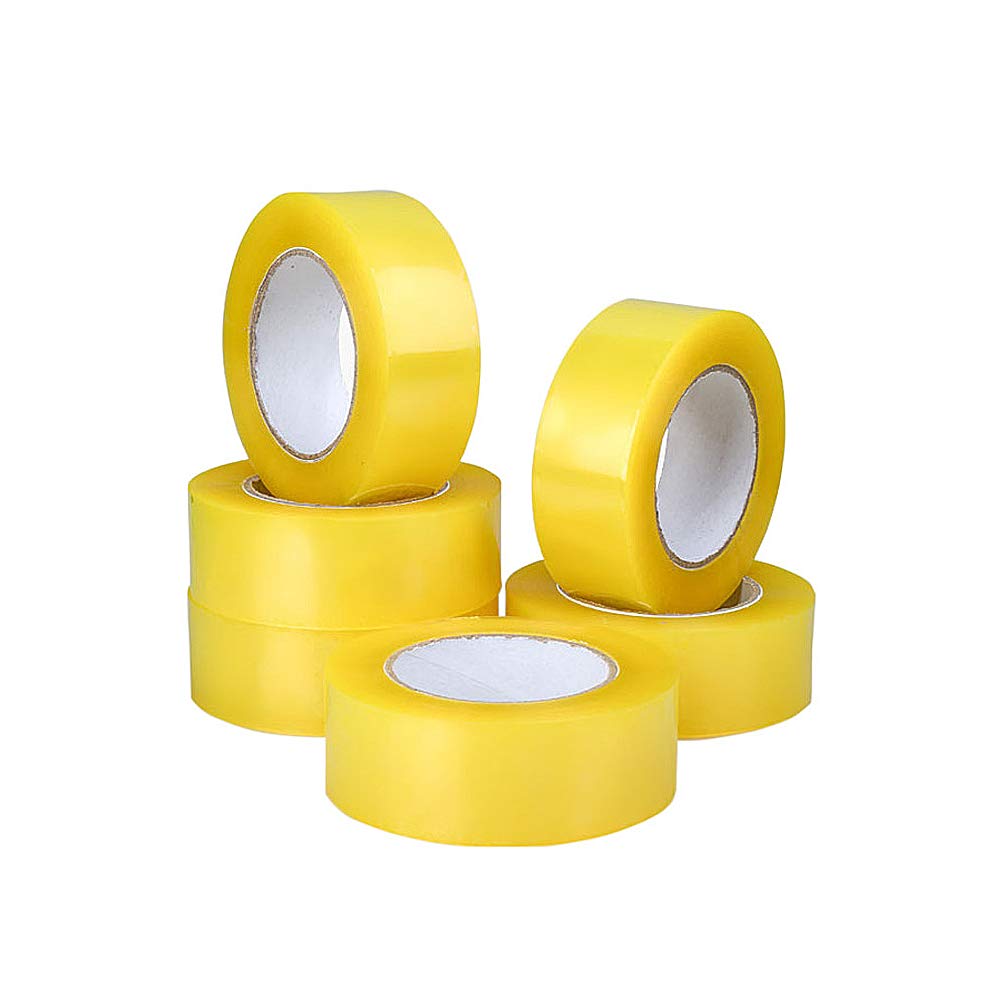 Klebeband, Verpackungsband, Klebeband, Verpackungsbandrollen Pack Heavy Duty Verpackung Selbstklebende Versiegelung for Versand, Umzug, Lagerung, 8 Stück, 4,3 cm × 60 m ( Color : 8pcs , Size : 4.3cmx2