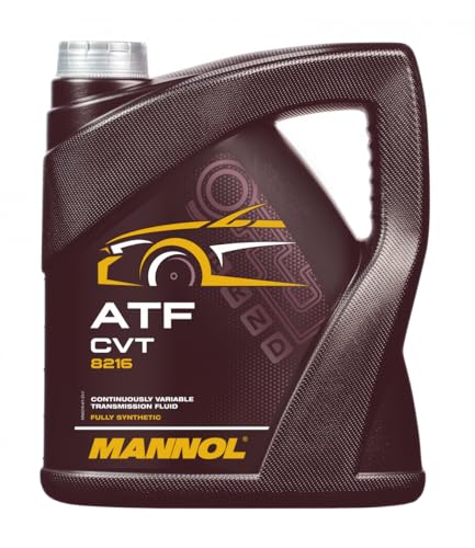 Mannol 8216 O.E.M. Gear Oil Fully Synthetic ATF Transmission Gearbox Fluid for CVT Fluid JWS 3320 Imported from Germany 4 Litre