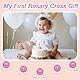 My First Rosary Taufgeschenke, Taufandenkenbox Rosa Rosenkranzkette Taufgeschenke Katholische Erstkommuniongeschenke Rosenkranzbox für Babyparty