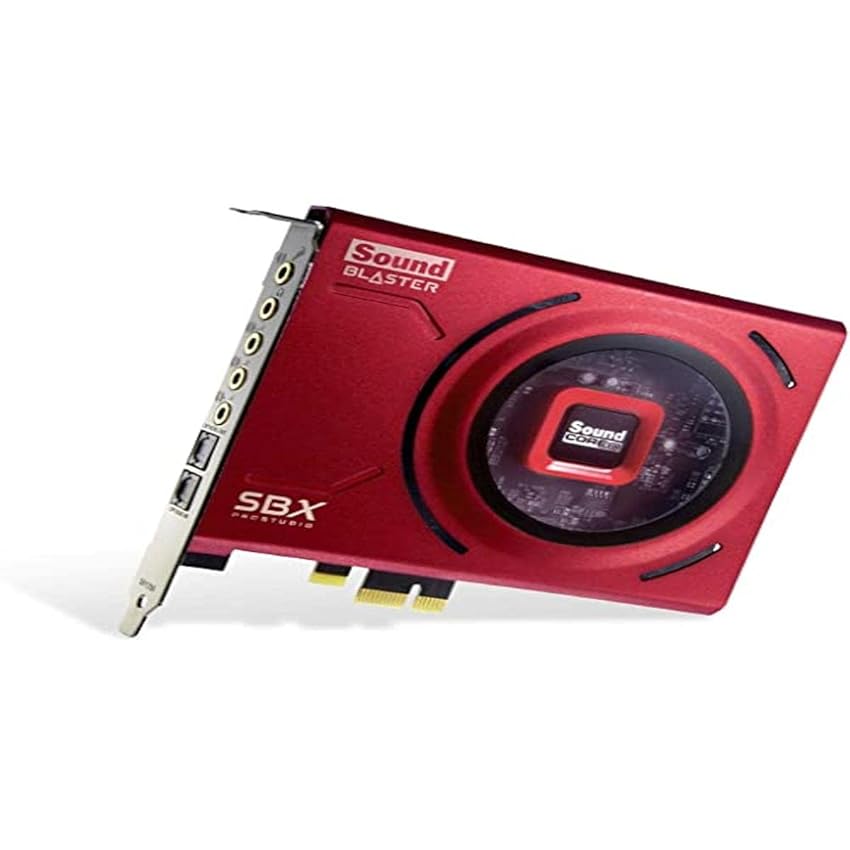 Immagine del prodotto CREATIVE Sound Blaster Z SE - Scheda audio interna PCI-e da gioco e DAC, 24-bit/192 kHz, 116 dB SNR, ASIO, 600 ohm, microfono EQ, canale discreto 5.1/virtuale 7.1, Dolby Digital Live, DTS