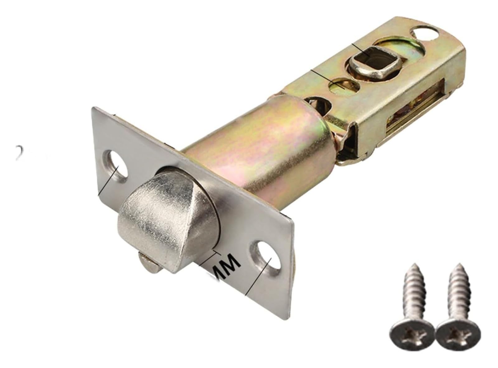 Qzhaxityt One Color Stainless Steel Three Bar Lock Latch