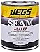JEGS Seam Sealer | White | 1-Quart Can | Made in USA | Can Be Painted Over in 30-40 Minutes | Designed to Match The Factory Applied Seam Sealer in Trunks, Floor Pans, Firewalls & Splash Pans